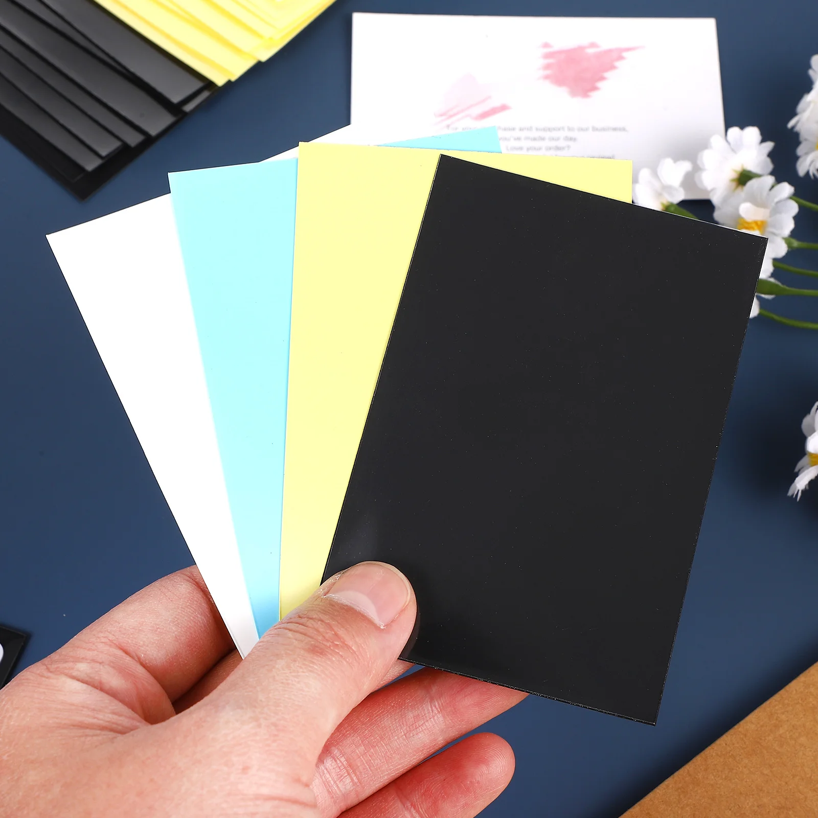 

200 Pcs Card Card Holder Sleeves Soft Frosted Matte Business Credit Sport Trading Cards Protector Storage Album