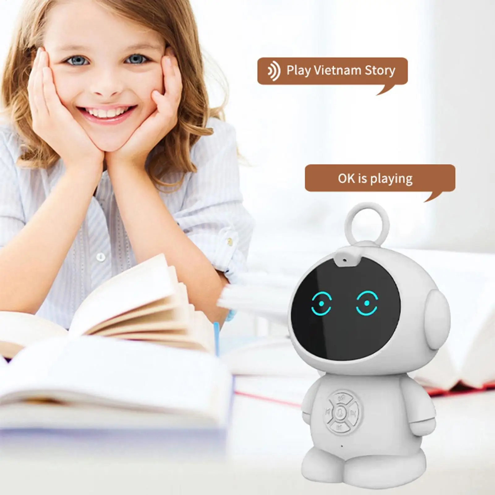 لعبة آلة الترفيه التعليمية الذكية روبوت تفاعلي ممتع للأطفال في المنزل والخارج وأعياد الميلاد وعيد الميلاد وعيد الميلاد #3