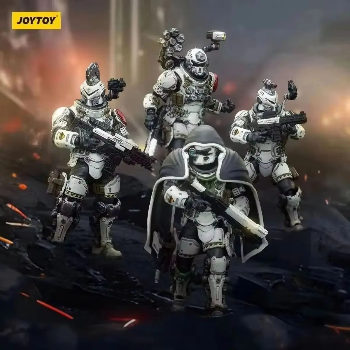 

JOYTOY Battle For The Stars Sorrow Expeditionary Forces 09th Legion Assault Company Sergeant Major Assaulter Sniper Signaller