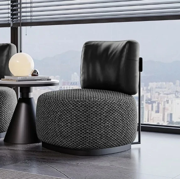 

*Simple Sofa Chair Balcony Hotel Homestay Negotiation One Table and Two Chairs Leisure Single Chair