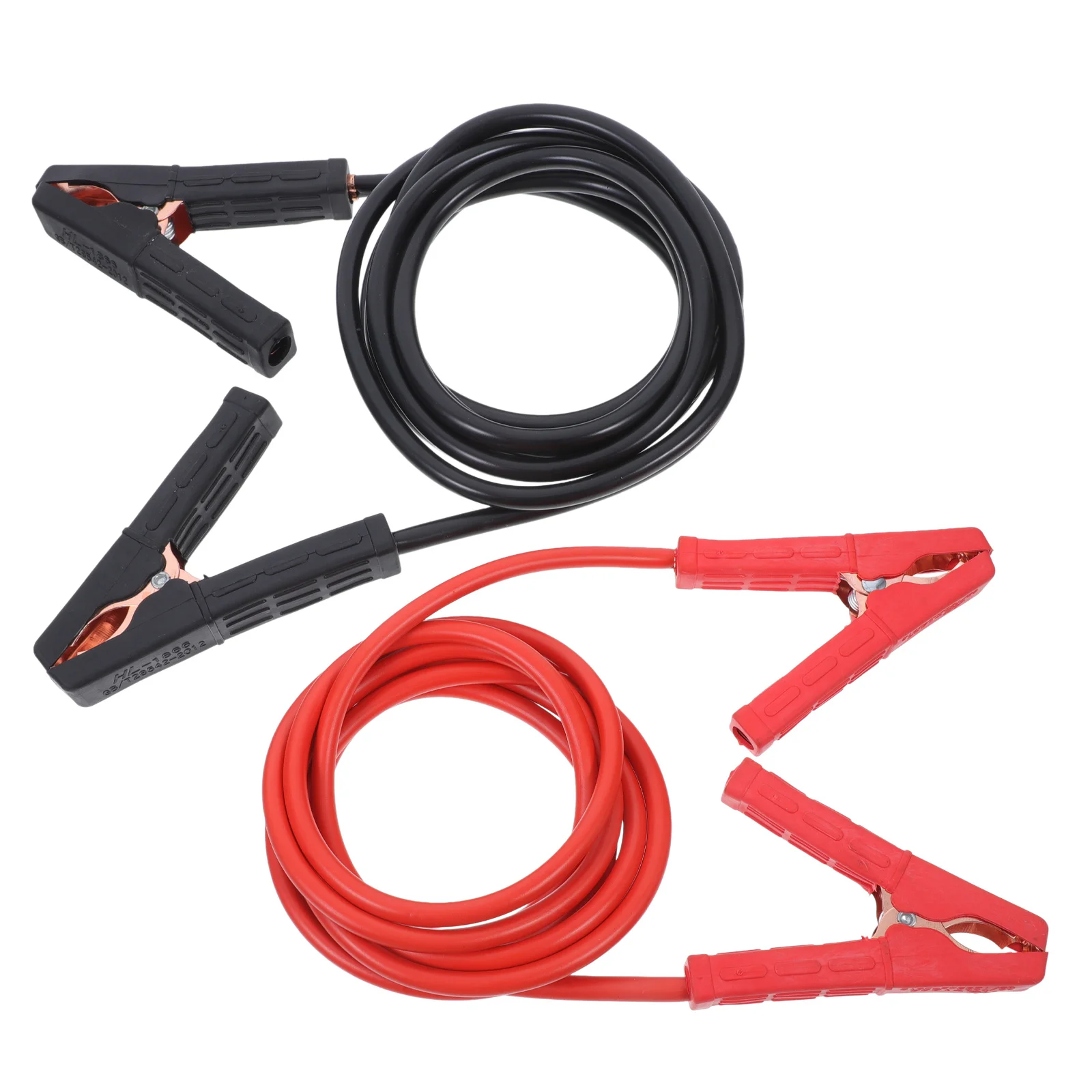 

2Pcs Heavy Duty Automotive Jumper Cables Booster Clamps Quick Connect Emergency Power for Cars Suvs