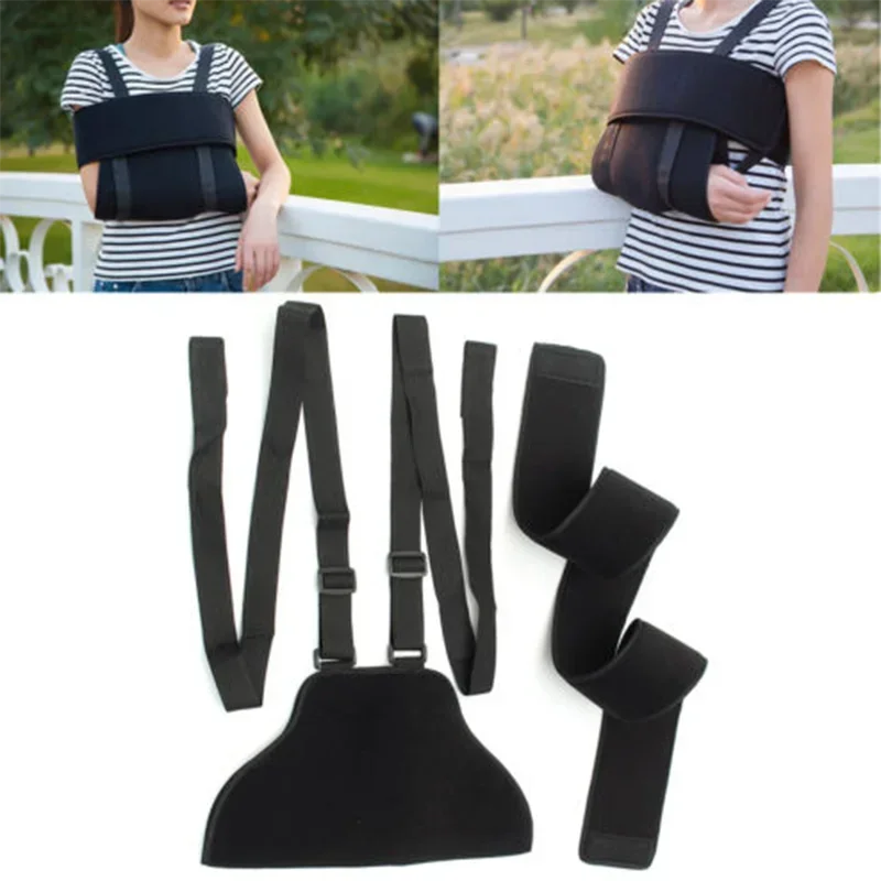 Adjustable Medical Arm Wrist Fracture Sling Support Elbow Shoulder Arm Sling Fixation Joint Brace Broken Boom Forearm Strap