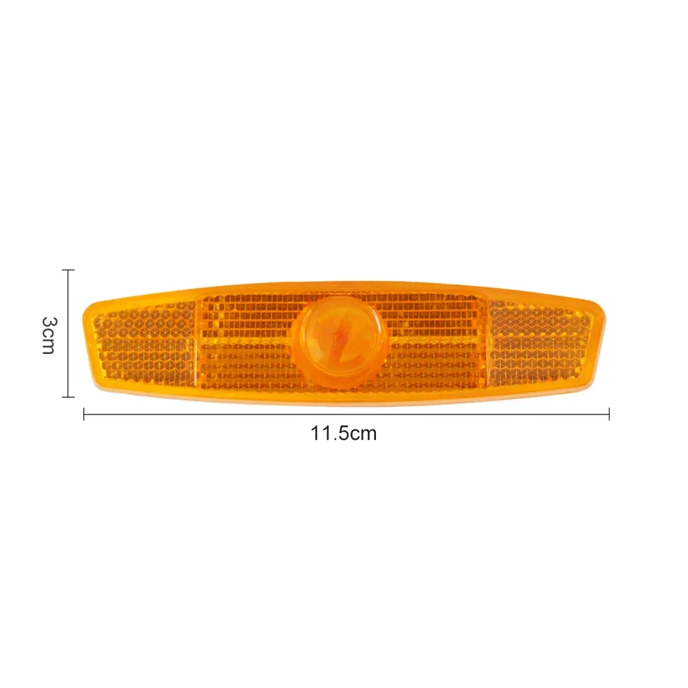1-12Pcs Bike Spoke Reflectors MTB Road Bike Warning Spoke Safety Reflector Lights Bicycle Wheel Rim Lights Cycling Accessories