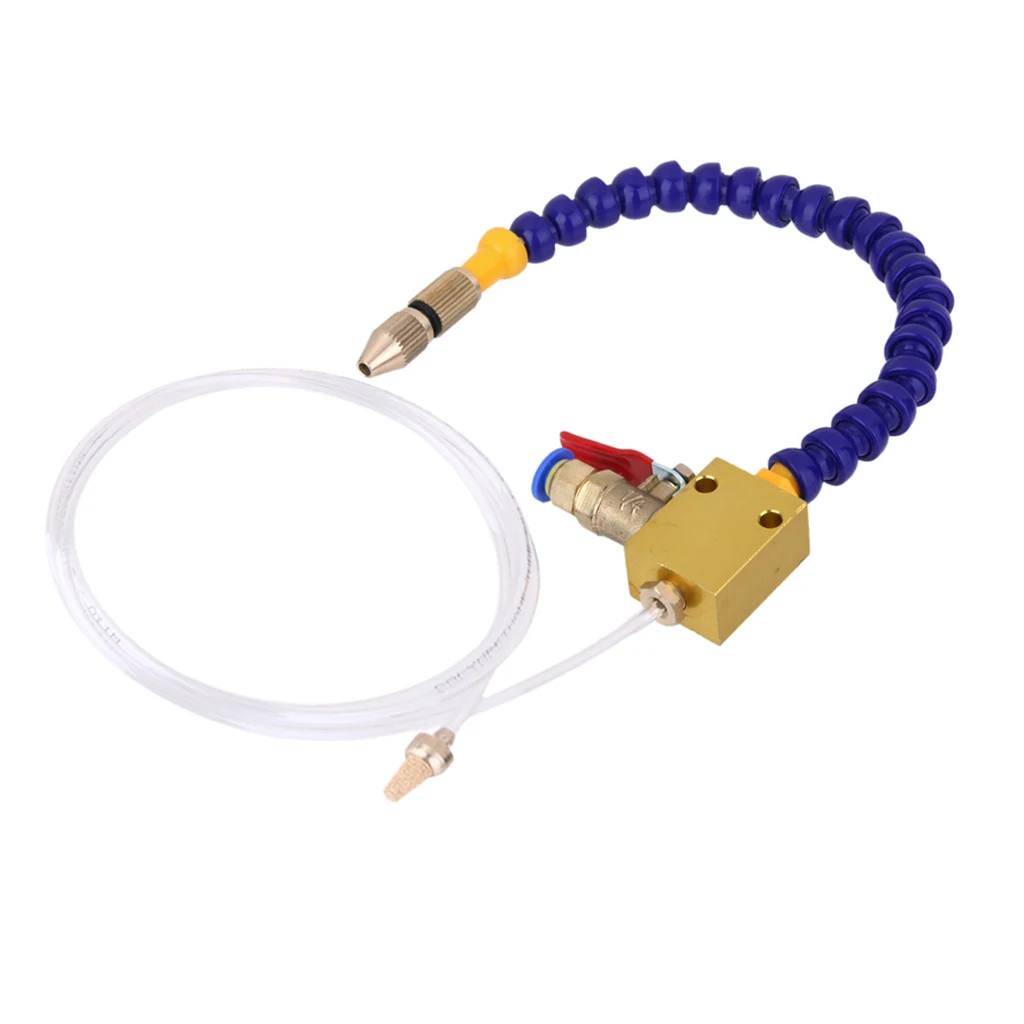 Cutting Coolant Lubrication Spray System Sprayer Metal Hose for Metal CNC Router Cutting Engraving Lathe Milling Machine
