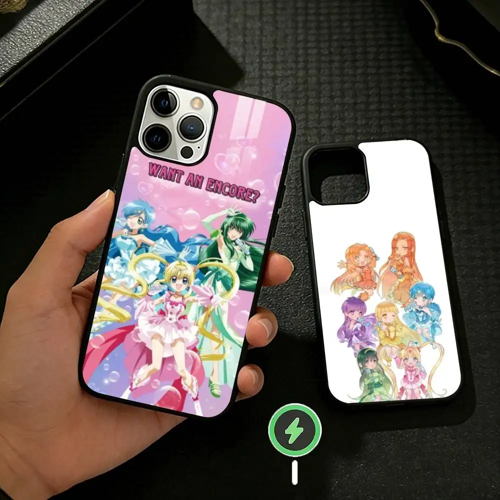 

Mermaid Melody Pichi Pitch Phone Case For iPhone 17/16/15/14/13/12/Plus/Pro/Max for Magnetic Wireless Charging