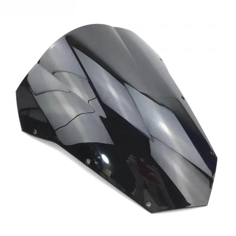 FOR YAMAHA Motorcycle Double Bubble Smoke Windshield Windscreen Screen 2007 2008 2009 2010  FZ6 S2 600 FZ-6 FZS600 Fazer FZ 6