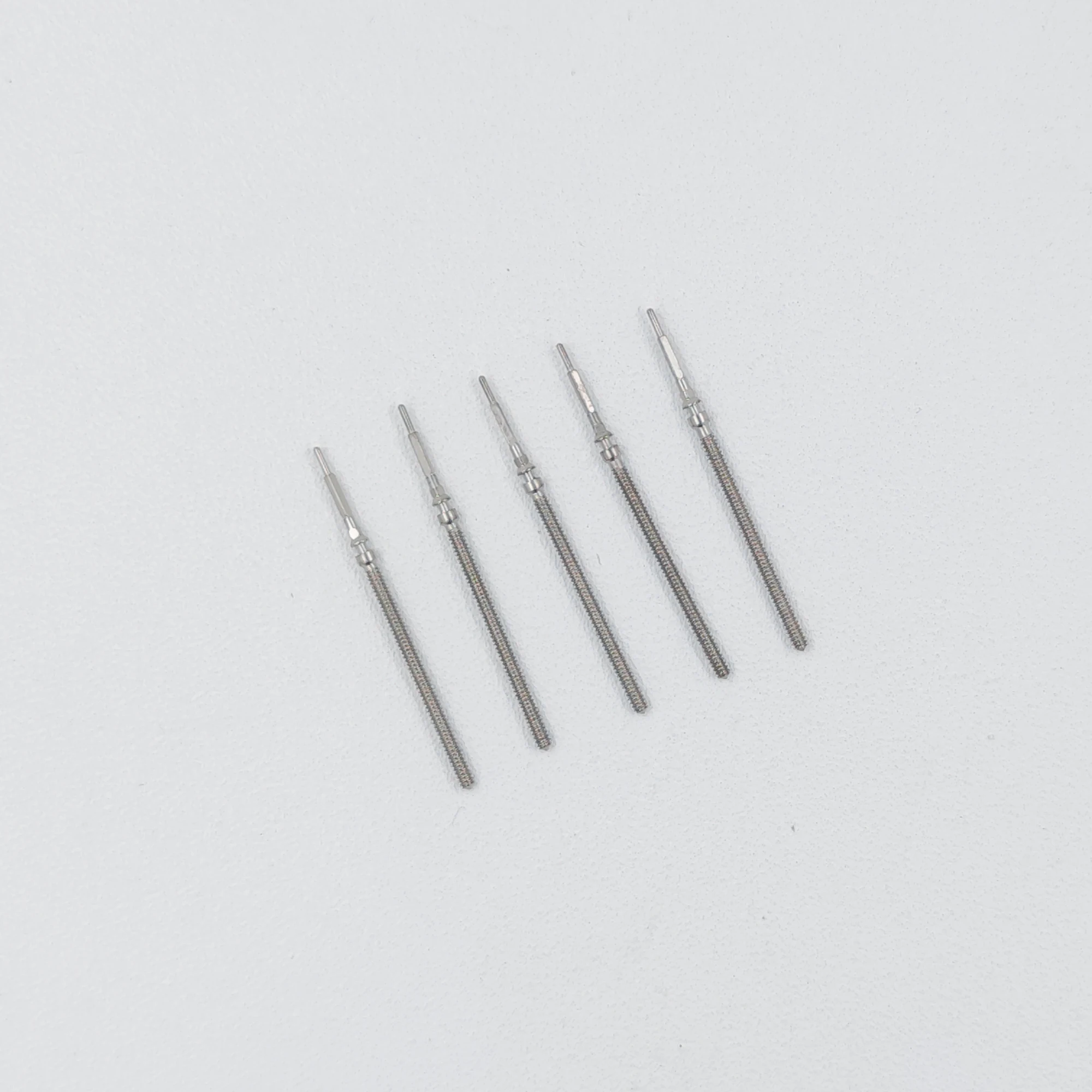 NH05 NH06 Movement Genuine Original Replace Parts 5pcs Movement Winding Stem Watch Crown Steel Stem Fit NH05B NH06B Movement