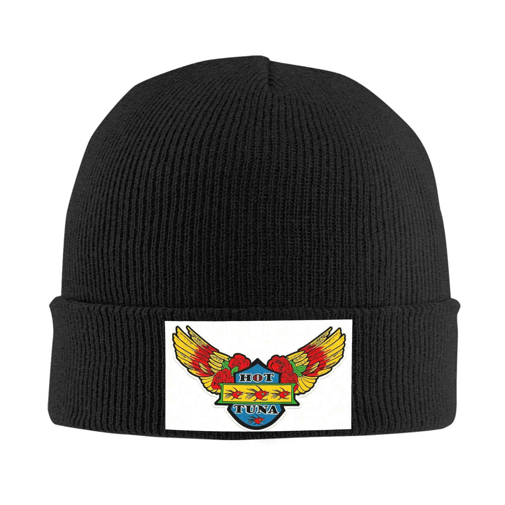 hot tuna surfing graphic catching fish pattern Winter Skullies Beanies Hat Warm Autumn Knitted Hats Bonnet Caps for Women Men