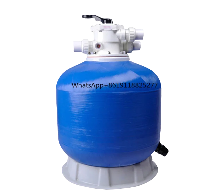 Kwartszandtank Frp Filter Zandtank Aquacultuurfiltersysteem Water Pretpark Filtratieapparatuur