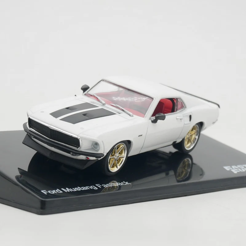 

IXO 1:43 Scale Diecast Alloy Ford Mustang Fastback Toys Cars Model Classics Adult Gifts Souvenir Collectibles Static Display