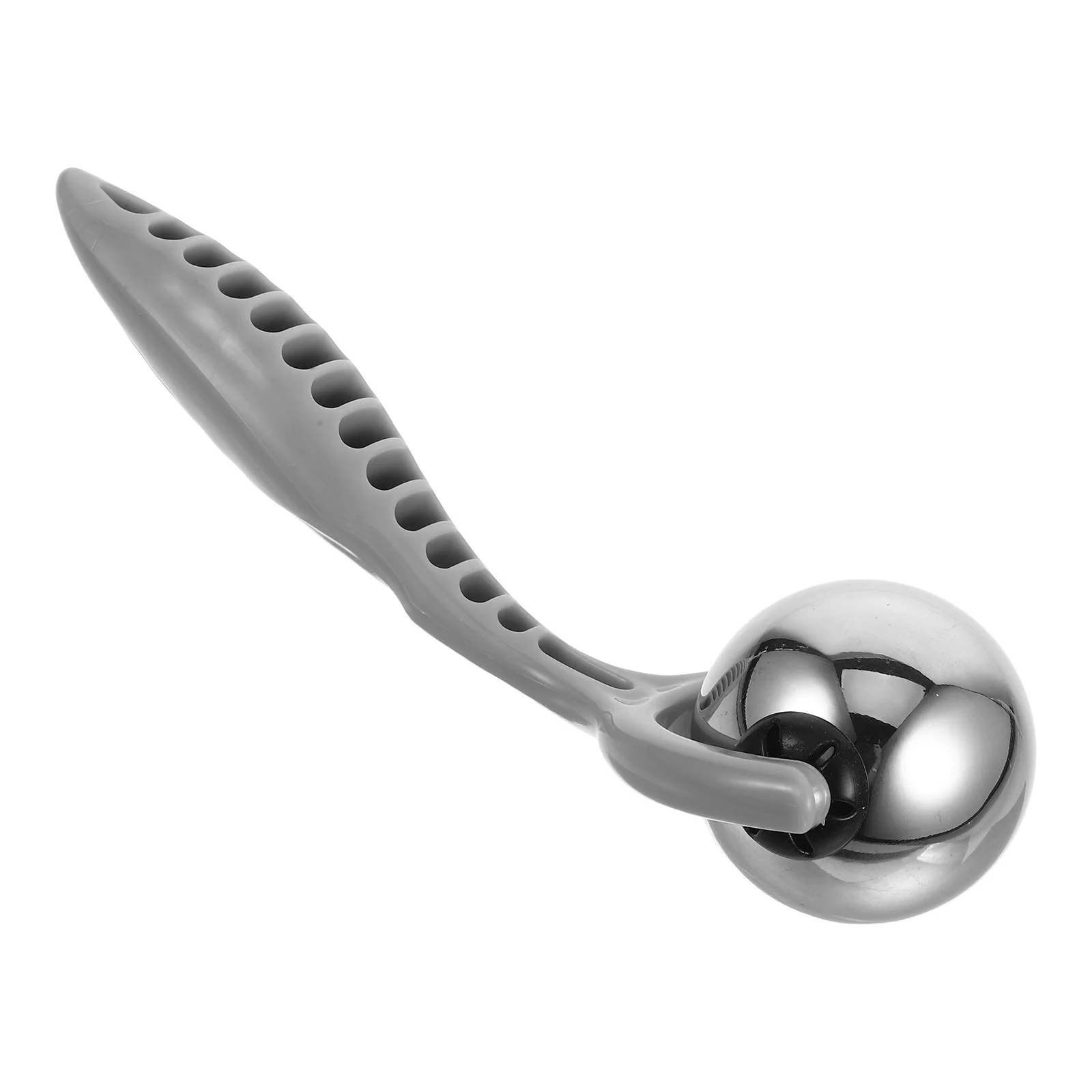 ลูกกลิ้งโลหะสำหรับนวดหน้า กัวซา ทนทาน นวดหน้าได้อย่างนุ่มนวล ขอบเรียบ จับถนัดมือ นวดหน้า