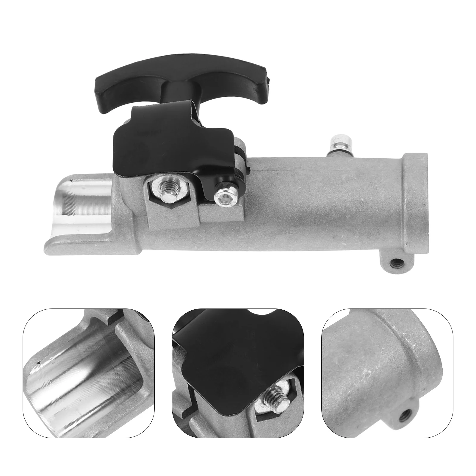 

1pc Quick Connect Aluminum Tube Shaft Connector For Trimmer Lawn Mower Brush Cutter Replacement Metal Garden Tool Parts