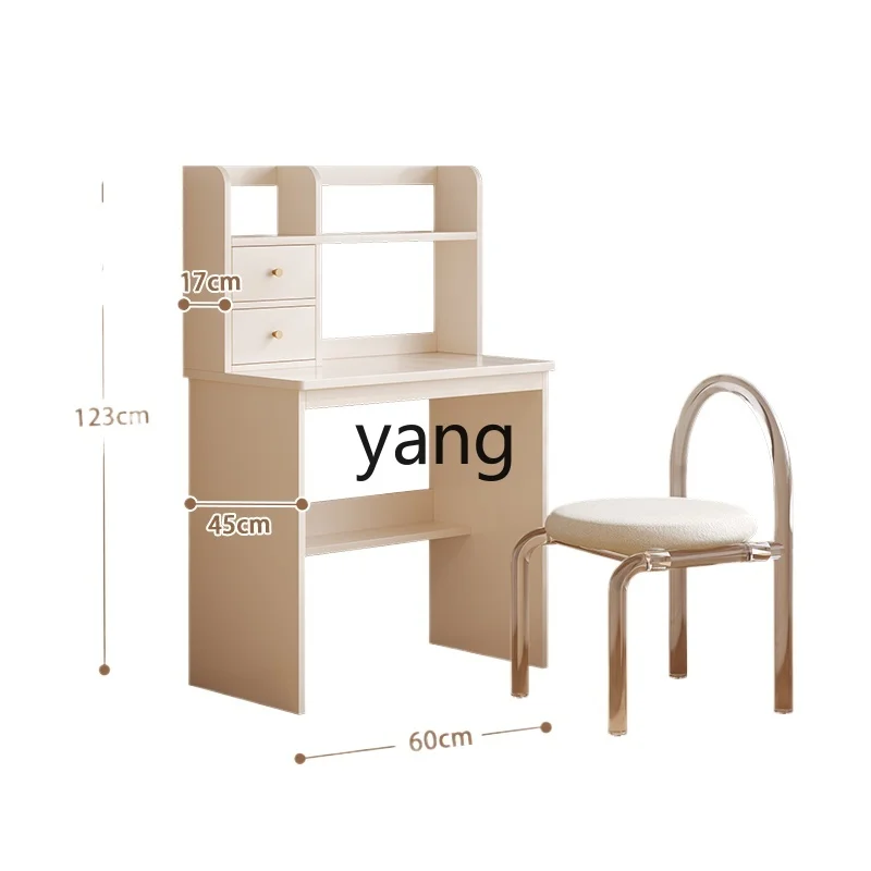 LTT solid wood study desk workbench home study painting table living room cream wind