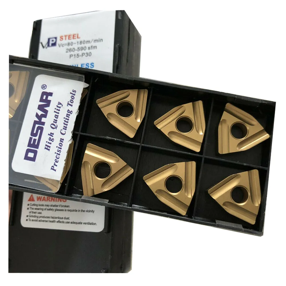 Original WNMG080408L-S LF9011 10PCS คาร์ไบด์แทรกเครื่องกลึงเครื่องมือกลึงเหล็กสำหรับ MWLNR ที่ยึดเครื่องมือ