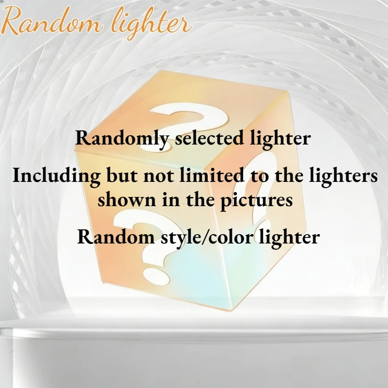 1pc/5pc/10Pc Random Style Lighter Coal oil/Butane/Arc Ignition Creative Classic Designs Surprise Value Gift For Practical Daily