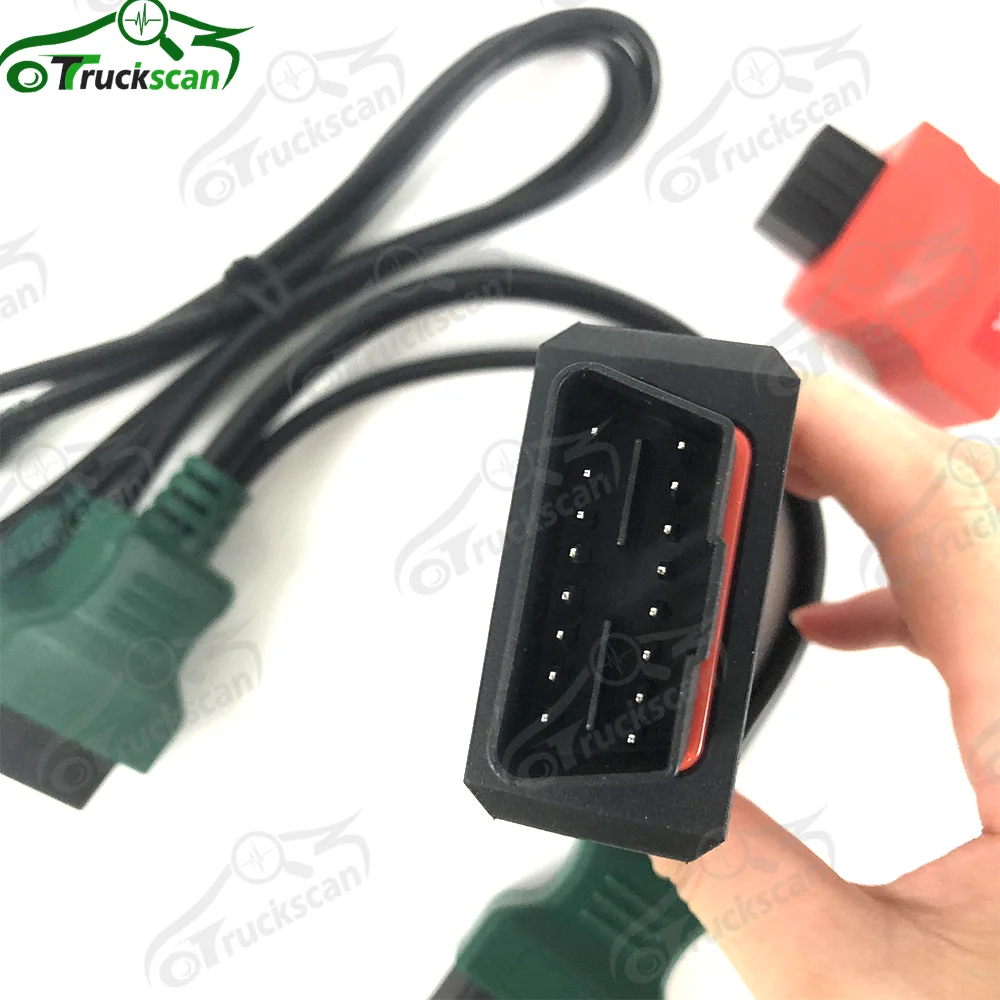 Truck Xtruck X003 plus Read Codes rasing Codes (DPF) Heavy Duty Diagnostic Tool Truck support forCum-mins inline6/7 vocom 8 pin