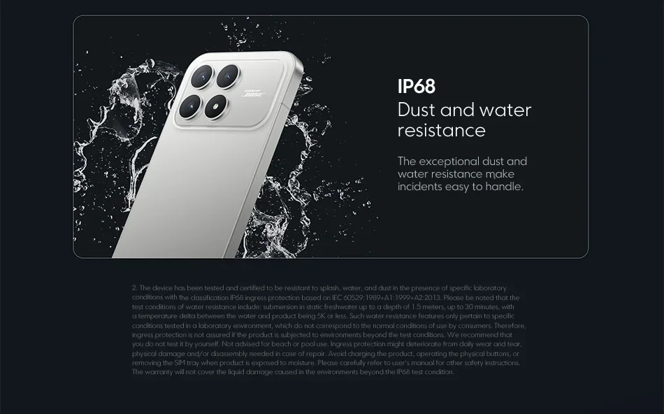 Original Smartphone POCO F8 Pro 5G Global Version Snapdragon® 8 Elite 6.59" 120Hz HyperRGB AMOLED Display 6210mAh NFC
