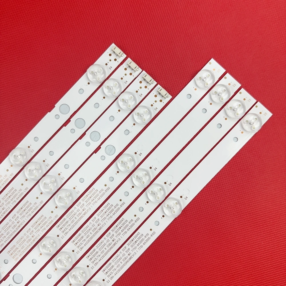 LED backlight strips for TV 43UG620V 43UJ620V 43UJ6200 SW43D09R SW43D09L-ZC22AG-02 303SW430039 303SW430038