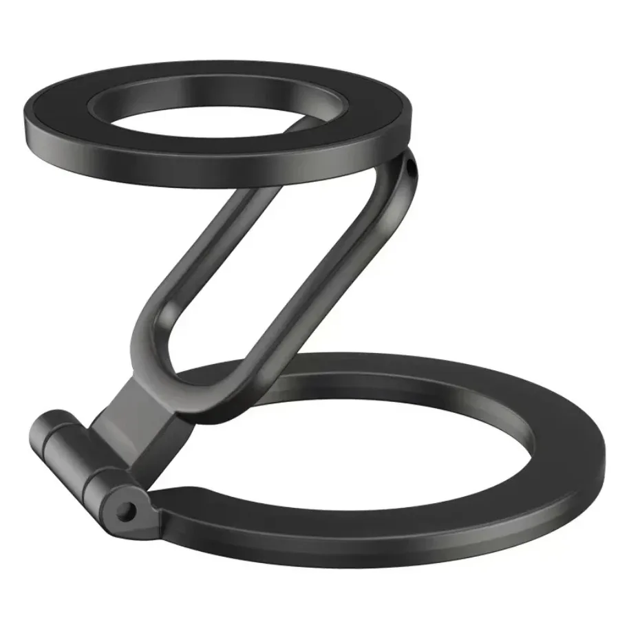 2025 Doppelseitiger Telefonständer, magnetischer Telefonringhalter, Ständer, Magnetgriff für MagSafe iPhone 17–12, Fitnessstudio, Autohalterung