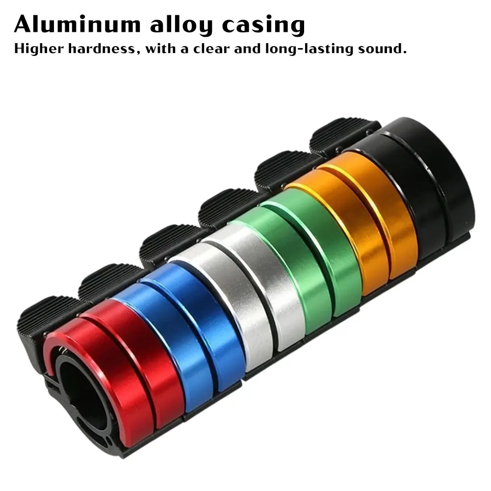 AliExpress NONE 1pc Super Loud Invisible Bicycle Bell Universal Handlebar Safety Ring Horn for MTB Road Bike Cycling Accessories