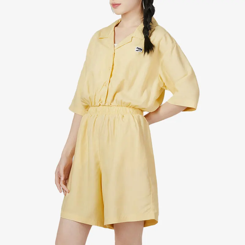 

Puma Genuine 2023 Summer Women's Sport Loose Shorts Jumpsuit 620632-42