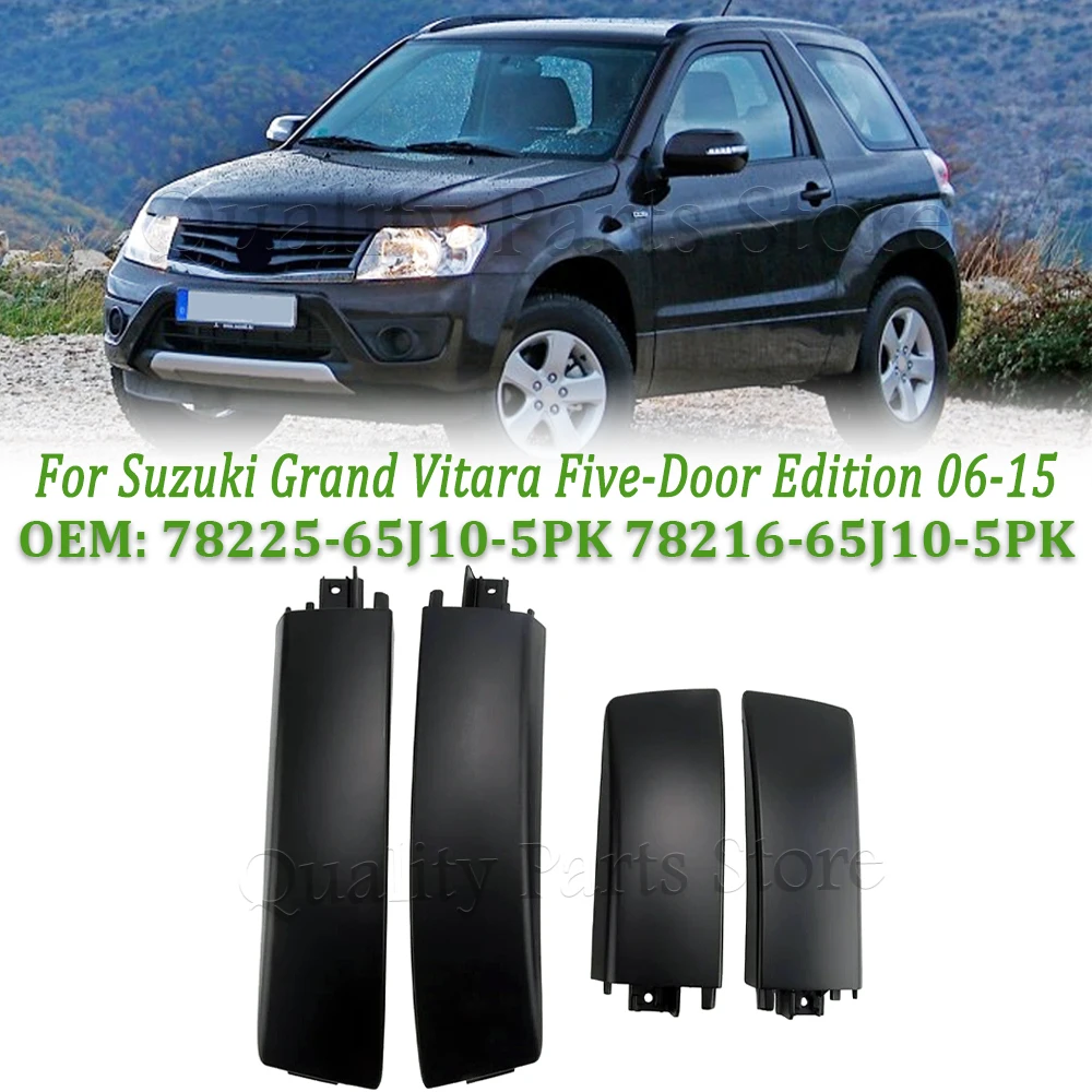 78225-65J10-5PK Car Roof Rail Rack Cover Cap Roof Rail Cover Luggage Rack For Suzuki Grand Vitara Five-Door Edition 2006-2015