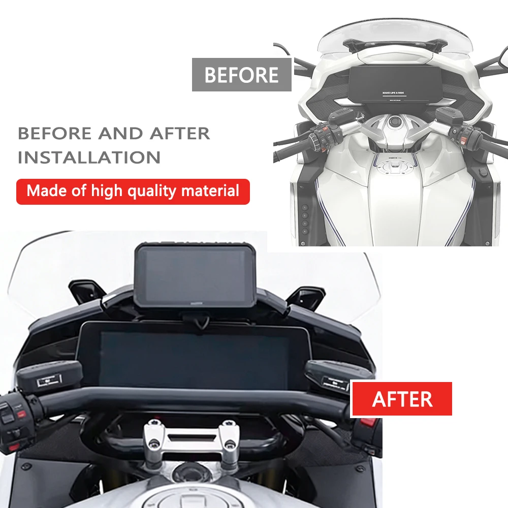 Fairing Gadget Stem Mount For BMW R1300RT  R1250RT K1600GT K1600GTL K1600B CE04 Motorcycle Navigation Bracket GPS Phone Bar
