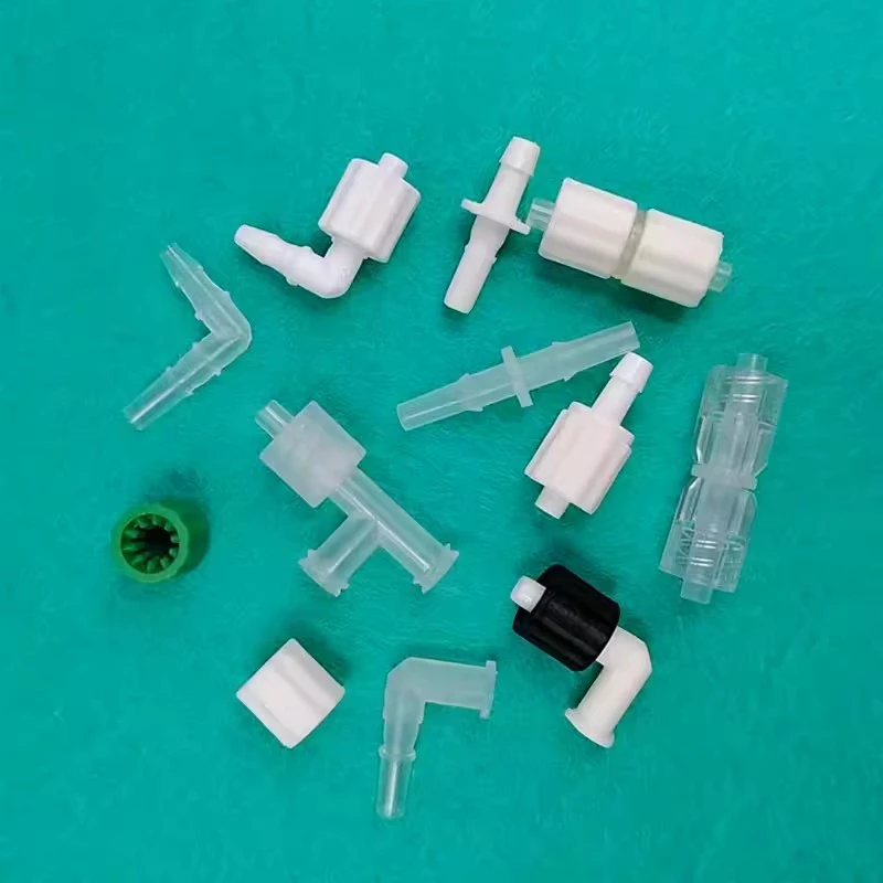 2pcs Plastic Connector Hose Barb Straight In Fitting Twist Connect Male/Female Luer Lock Fittings