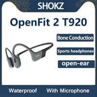 SHOKZ Comfort Circle OpenFit 2 T920 Wireless Earphones Bluetooth With AI Noise Reduction Custom IPX5 Waterproof Sports