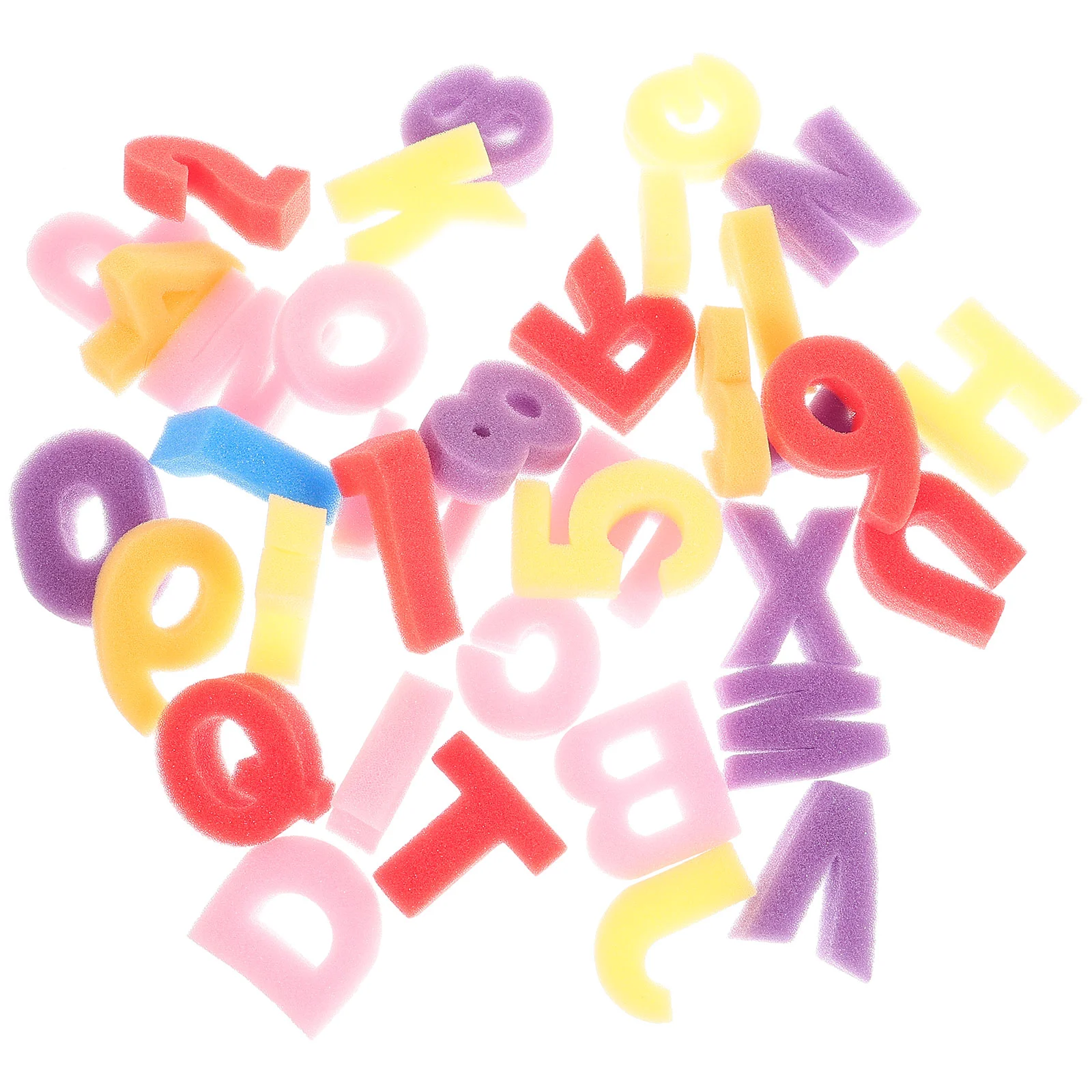 Kids Sponge Drawing Painting Tool Stamp Letter Stamper Child Foam Stamps Shapes