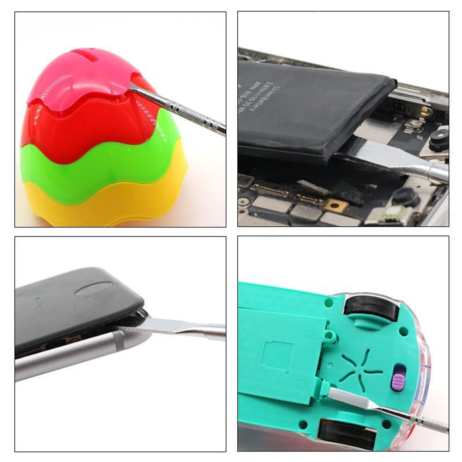 3pcs Mini Metal Crowbar Prying Opening Repair Tool Multipurpose Home Appliance Disassemble Tool Spudger Mobile phone Repair Tool