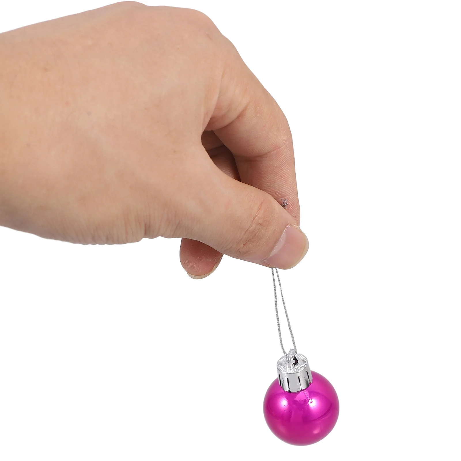 

Christmas Ball Ornaments Tree Hanging Mini Balls Minature Baubles Multicoloured