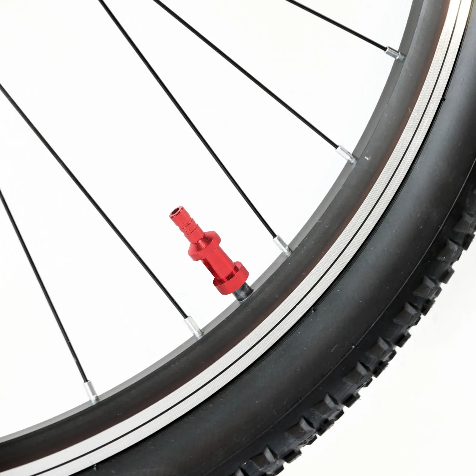 

2 шт. насадки для французского клапана из алюминиевого сплава для бескамерных шин велосипедов, яркие цвета, адаптер для велосипедного воздушного насоса