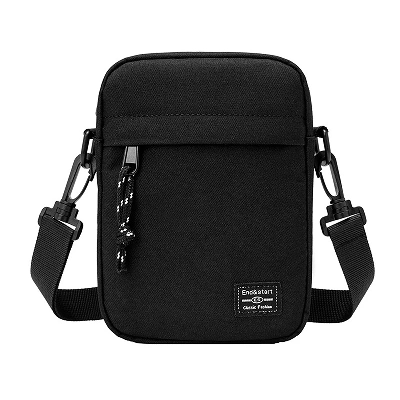 Mini sac à bandoulière décontracté pour homme, petit sac à dos alertes onal pour homme, sac de messager léger pour téléphone, sac de poitrine banane pour garçon, initié