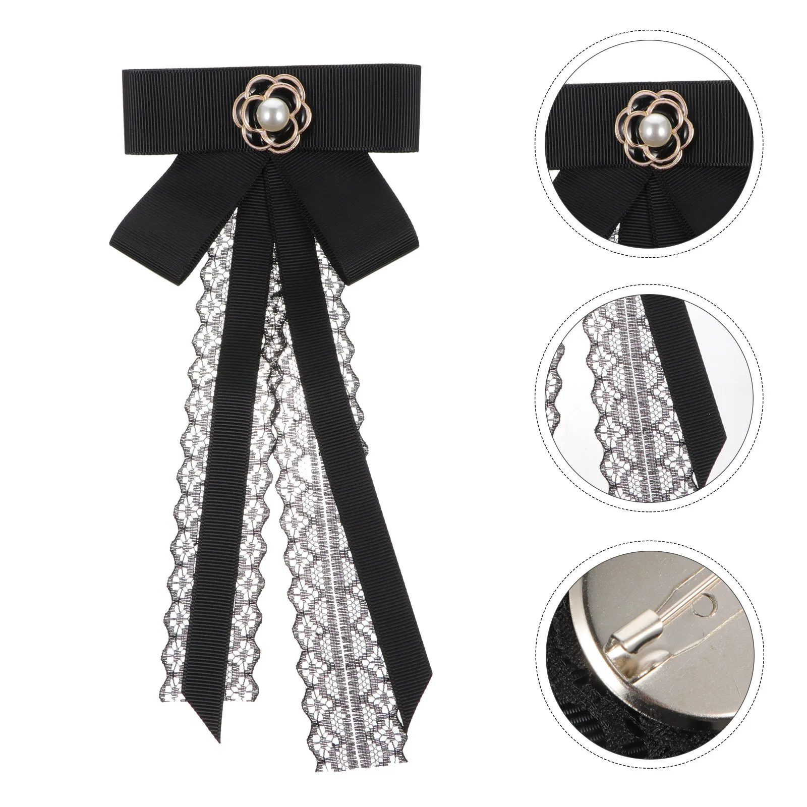 

Черный готовый бант-бабочка с булавкой, элегантный аксессуар для одежды на свадьбу, свидание, выпускной, торжество, официальные мероприятия