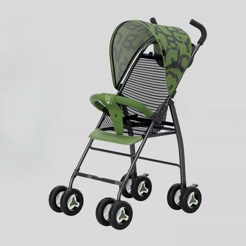 

Легкие детские коляски и складная детская коляска для мальчиков и девочек с большим навесом для сна, супер несущая детская коляска для сидения