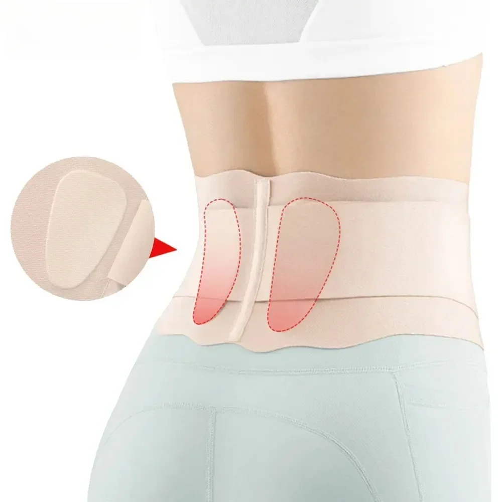 

Thin Waist Support Belt for Lower Back Pain Relief, Breathable Lumbar Support Belt for Sciatica,Scoliosis, Herniated Disc,Unisex