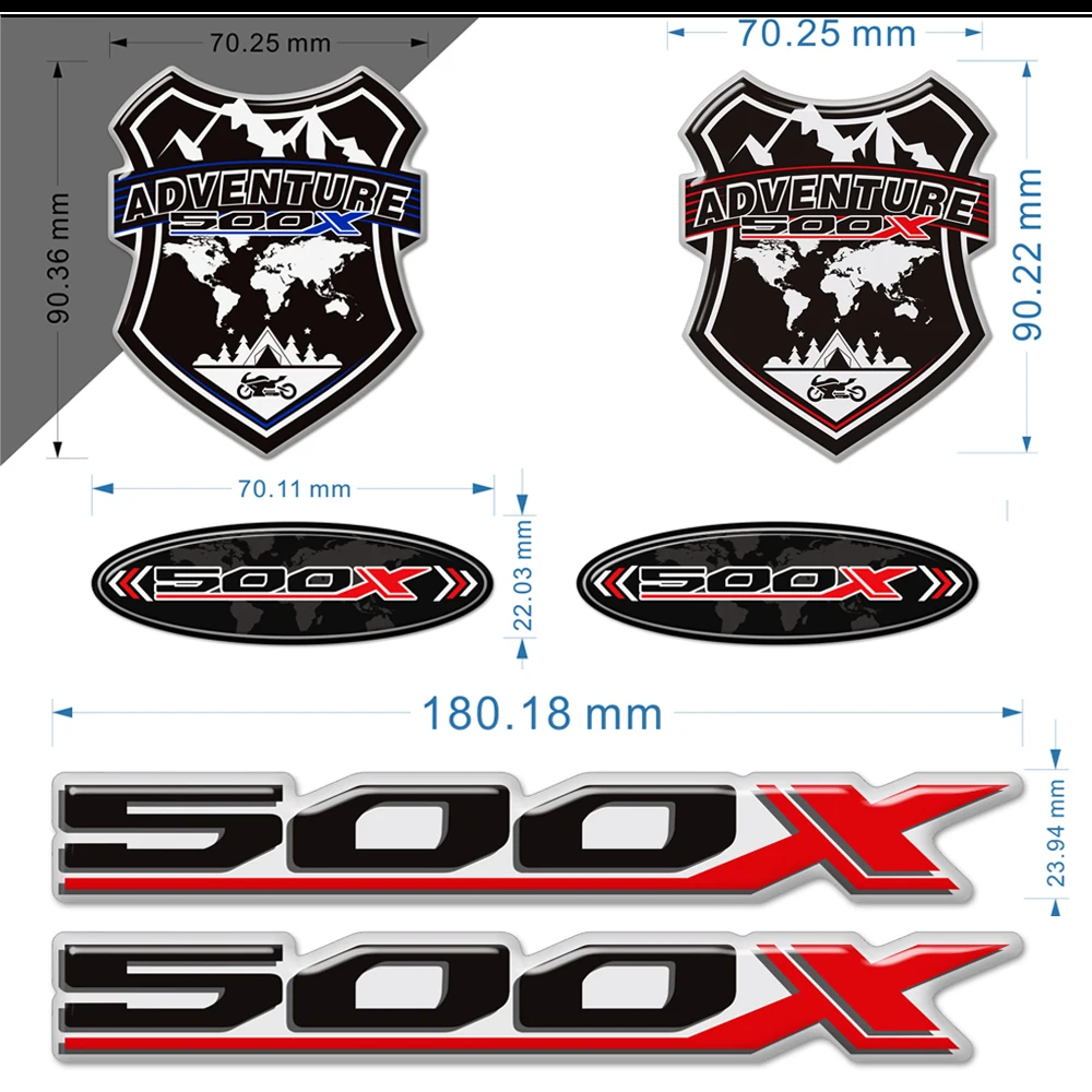 

For Honda CB500X CB 500 X 500X Tank Pad Protection Stickers Decal Protective