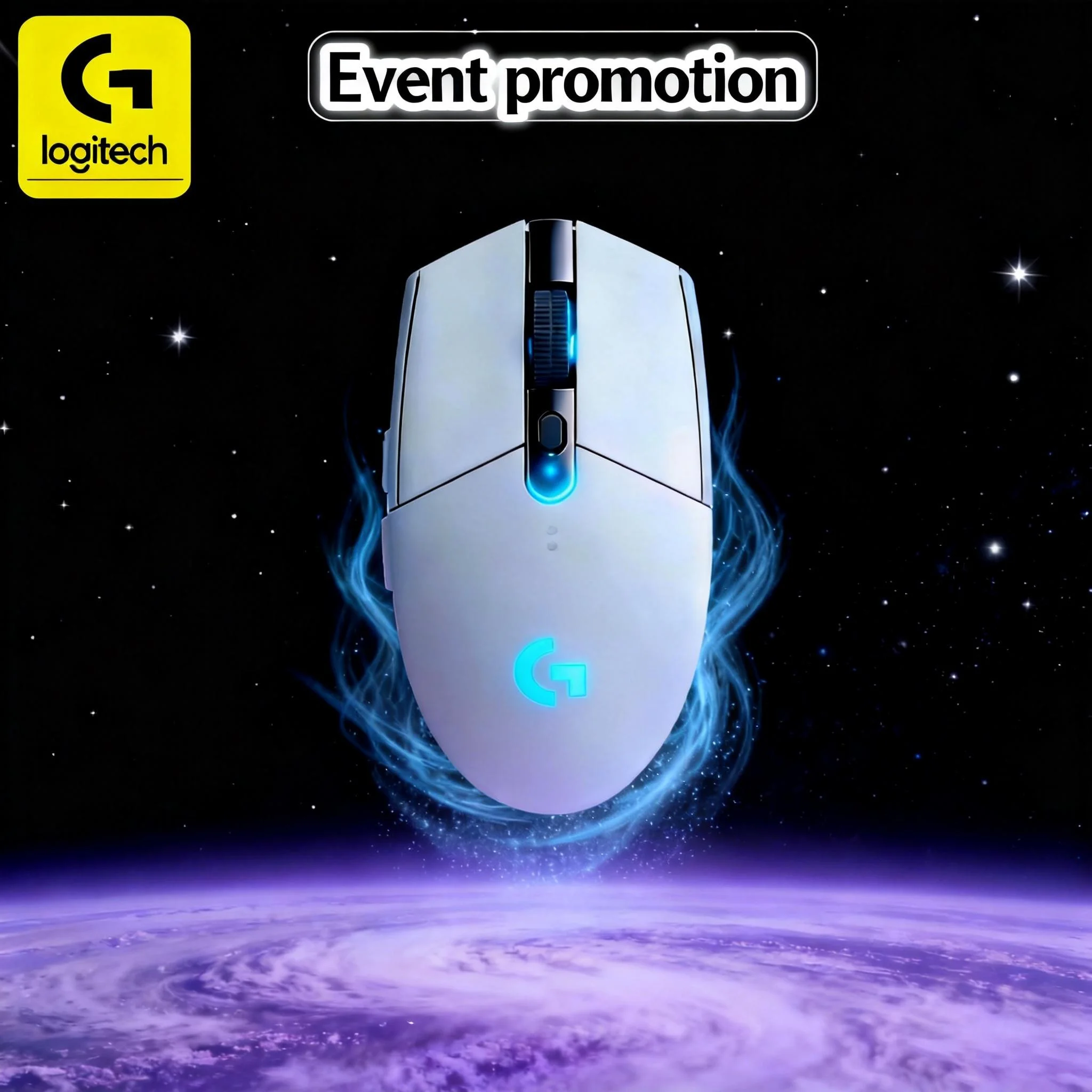 

[Горячая рекомендация] Беспроводная мышь Logitech G305, технология Lightspeed, 6 программируемых кнопок, 12000 DPI, RGB-подсветка