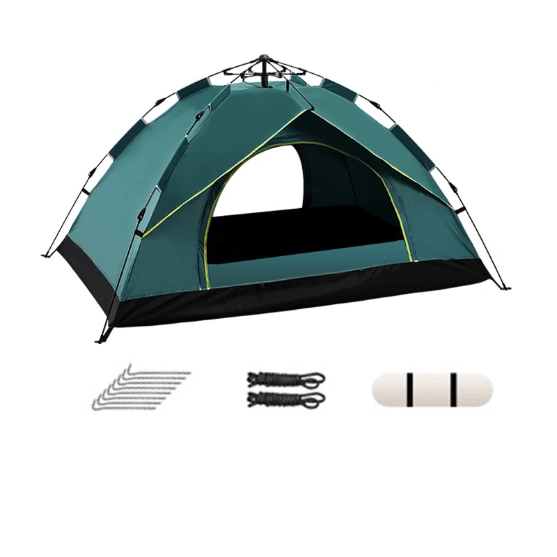 

Latest Outdoor Camping Tent Sun-Proof Rain-Proof Waterproof Portable Canopy Quick Automatic Opening Shelter Sturdy Stable Frame
