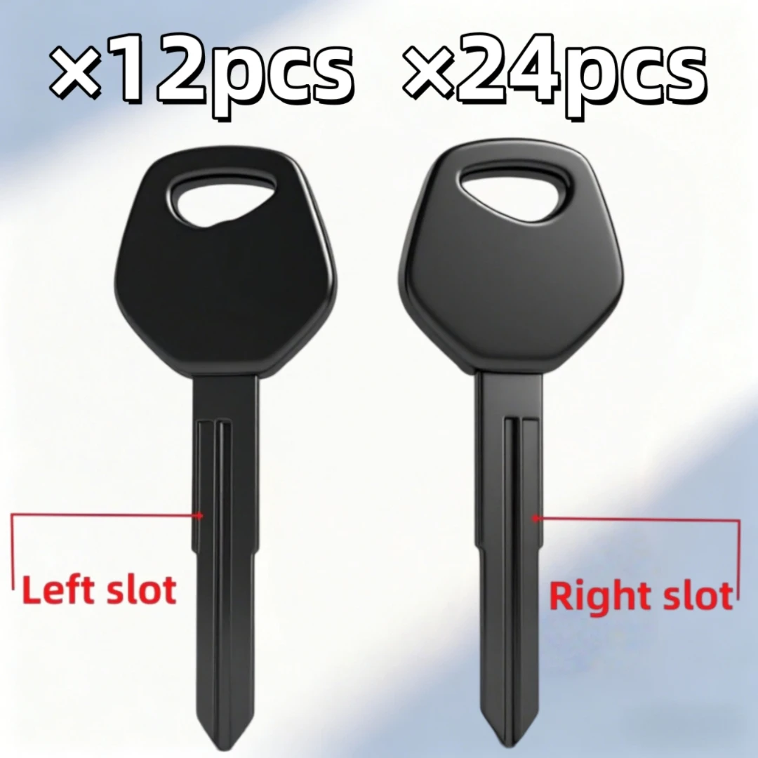 

12pcs 24pcs Blank Key Replace Uncut Keys For SUZUKI Anti-theft lock Ignition key AN650 AN250 AN400 Sj50 V125G V125S V50 AG50 60
