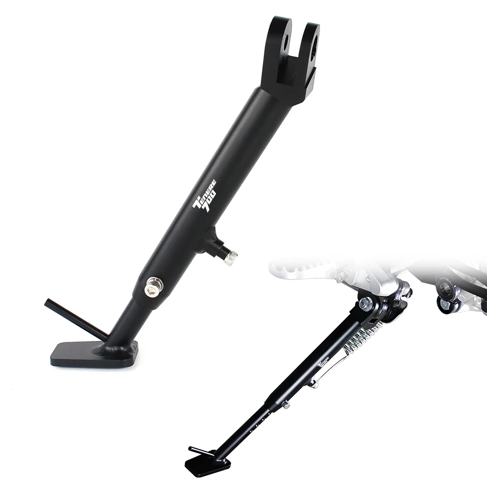 

Fit For Yamaha Tenere 700 2019 2020 2021 2022 2023 Parking Rack Support Foot Motorcycle Adjustable Kickstand Sidestand Holder