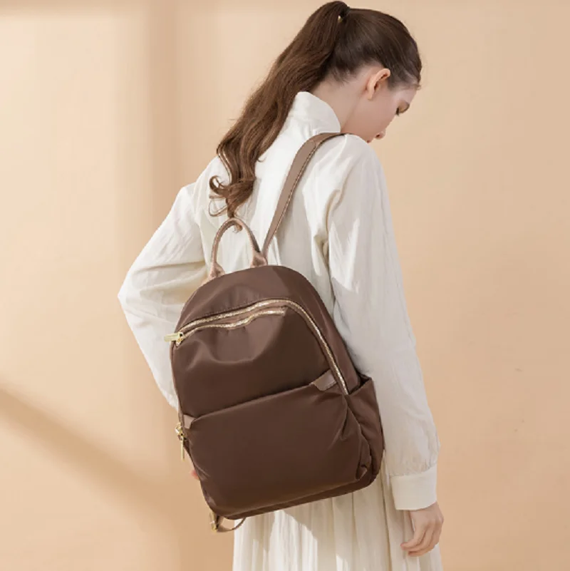 new-luxury-korean-high-quality-waterproof-nylon-travel-backpacks-women's-fashion-large-capacity-shoulder-bags-totes-school-bag