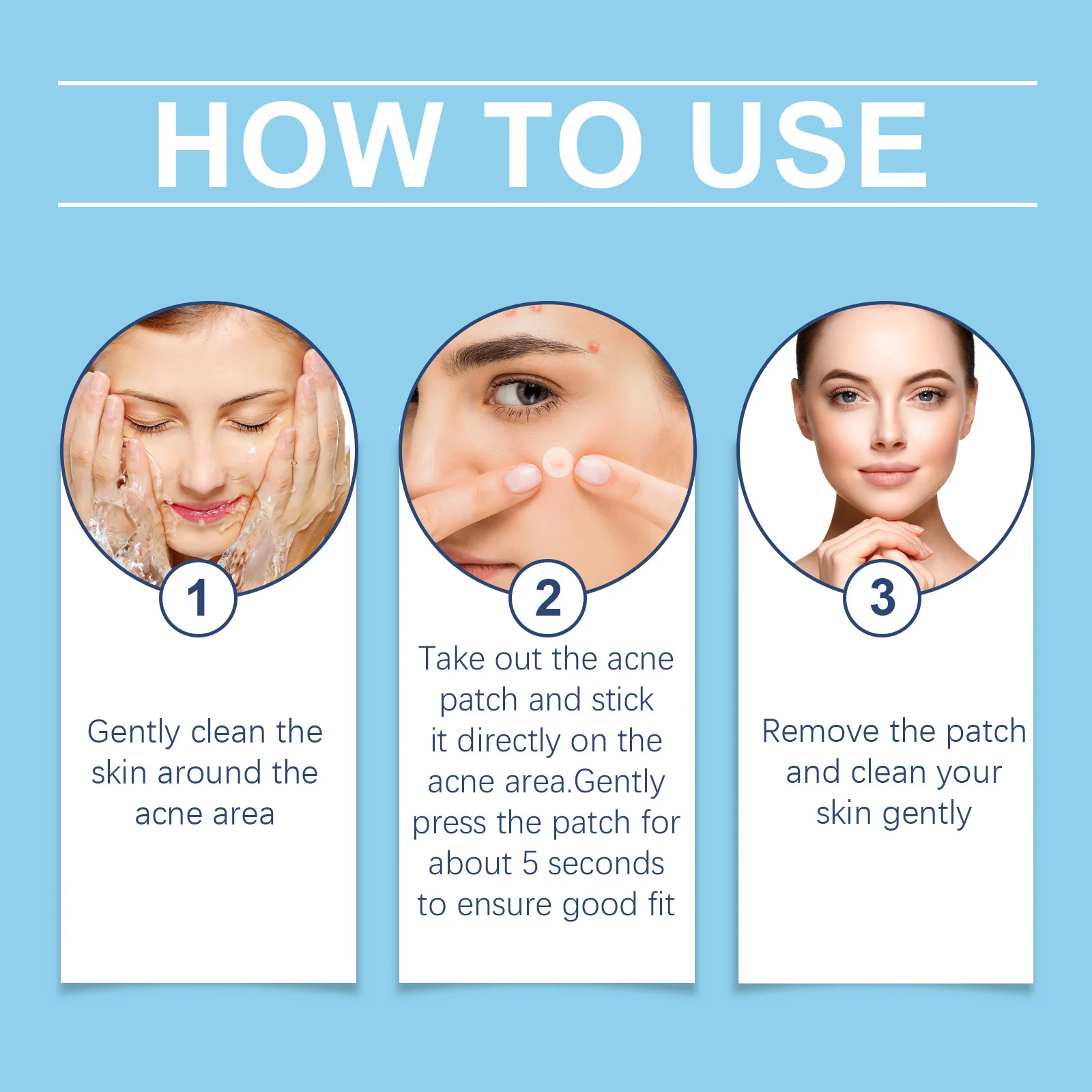 30/36/50 قطعة من رقعة حب الشباب الغروانية المائية، جوهر العناية لتنظيف الوجه، ملحق الأدوات، غير مرئي ومقاوم للماء، مناسب لجميع sk #6