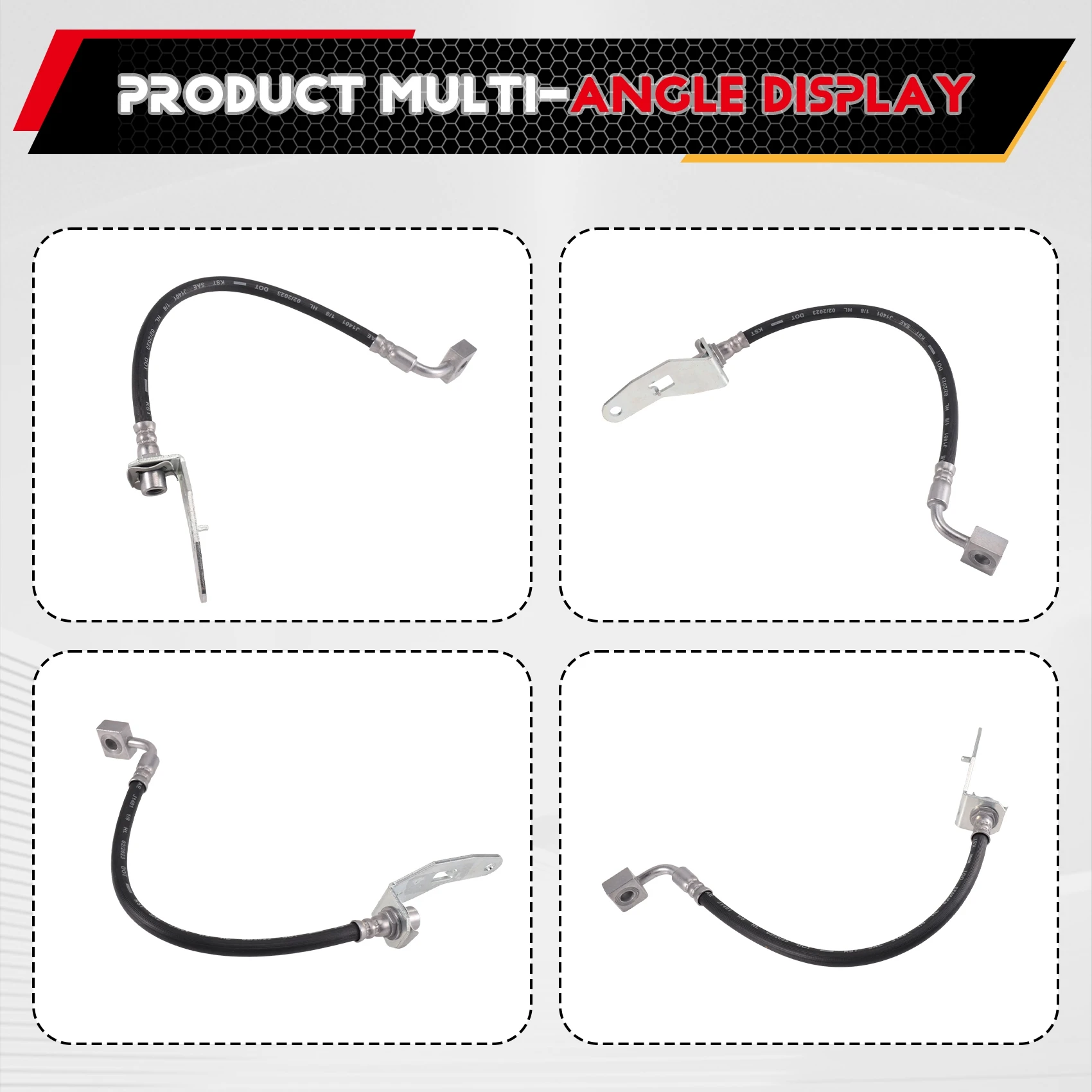 Brake Hose Replacement Part 1027731-00-D 1027731 Rear Left Tube For Tesla Model X- 2021