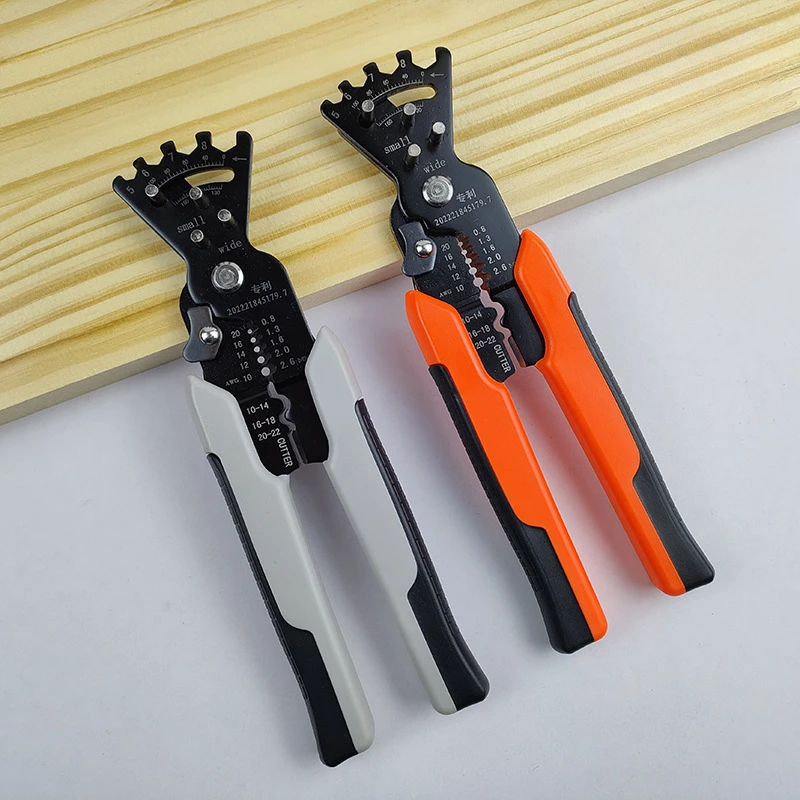 5 IN 1 Special Wire Stripping Pliers Multifunctional Electrician Cutting Wire Plier Stripping Skin Pressing Wire Winding Scissor