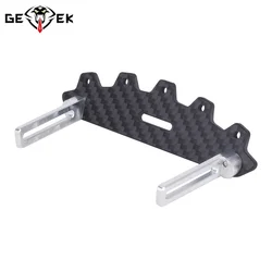 LCG Chassis Carbon Fiber Front Bumper for 1/10 RC Crawler Car SCX10 TRX4 DIY