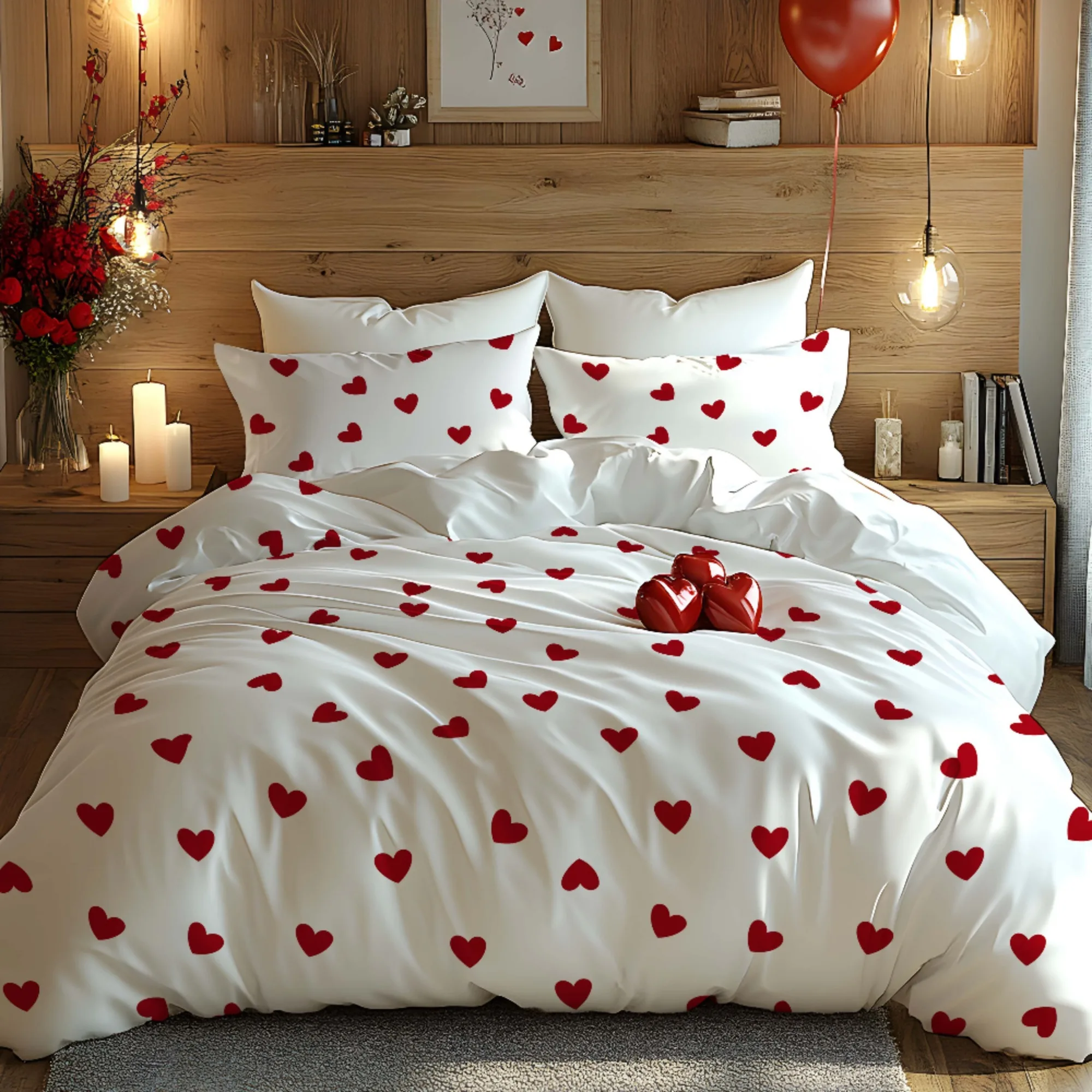 red-heart-print-bedding-set-minimalist-ins-style-duvet-cover-set-soft-bed-sheet-pillowcases-for-couple-wedding-bedroom-home
