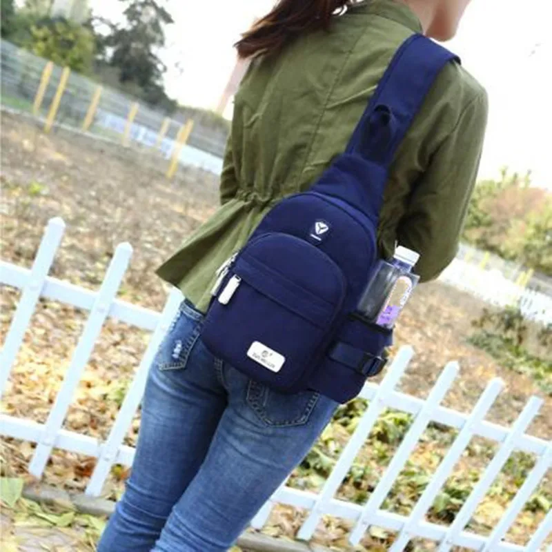Bolso de mensajero de viaje corto de verano escolar, bolsos de hombro para mujer, bolsos bandolera Oxford, bolso de pecho con eslinga multibolsillos