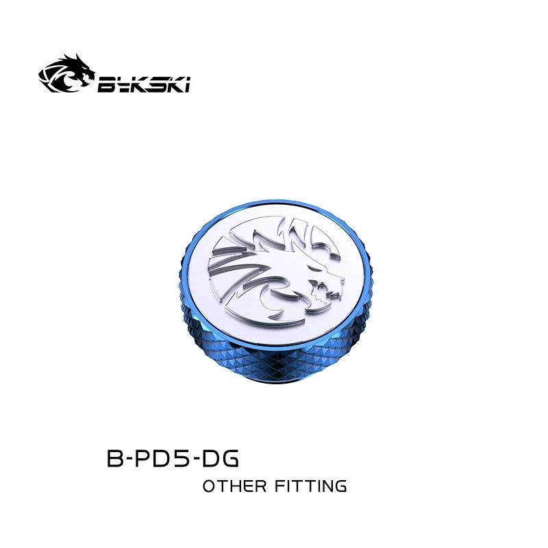 Bykski G1/4'' Plug PC Water Cooler System building Metal Sealing Lock Radiator End Connector Accessories Fitting B-PD5-DG